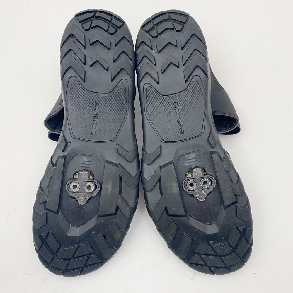 Shimano Black SD5 Touring Sandal SPD Cycling Sandals Mens 10 Clipless - Picture 7 of 7